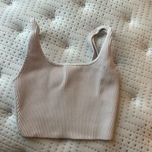 Light pink Aritzia tank top SIZE XS (worn once)